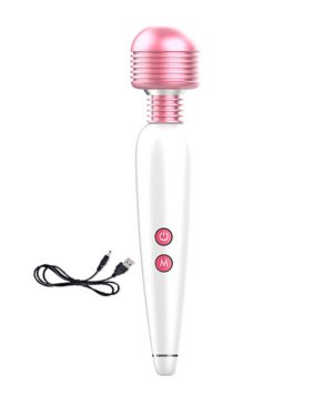 Vibex USB Şarjlı 12 Hızlı Wand Vibratör
