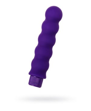 Çok Hızlı Boğumlu Silikon 17cm Mor Vibratör