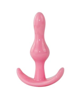 Backpart 2 Boğumlu Silikon Anal Tıkaç - Pembe